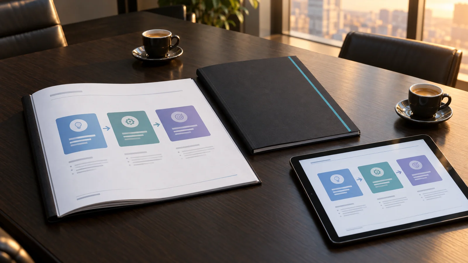 Het geschreven plan: drie blueprints met vaste prijzen